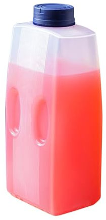 Boîte à jus – Gourde thermique pour boissons froides réfrigérateur, bouteille de 2 L, anti-goutte avec échelle pour journées chaudes, pique-nique, randonnée, cyclisme et extérieur