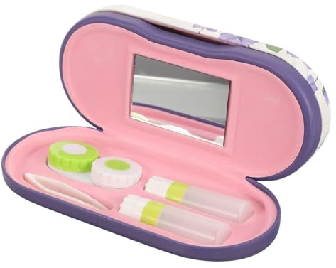 OUNONA Estuche para Gafas de Portátil Organizador de Gafas Rígido para Guardar Varios Viajes