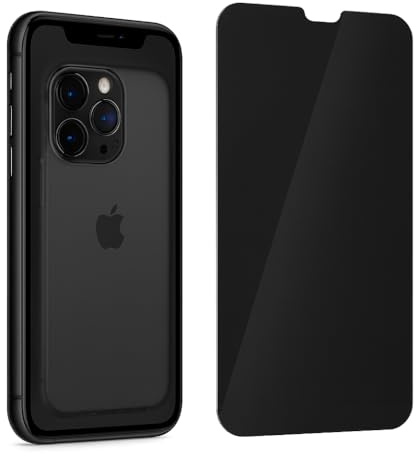 Hydrogel Privacy Displayschutzfolie für iPhone 11 Pro [1 Stück] | Anti-Spionage 28°, selbstheilend, kratzfest | Montageset inklusive (Tücher, Rakel, Mikrofaser) | Smartphone-Schutz