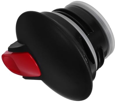 ifundom Thermal Coffee Carafe Lid Replacement Carafe Top Replacement Black Red Cover Leakproof Coffee Server Lid for Home and Restaurant Use