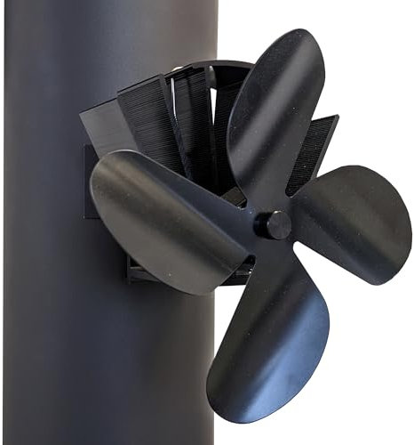 FIREFIX 2100/2 Ofenventilator, 4-flügelig, für das Rauchrohr, magnetisch