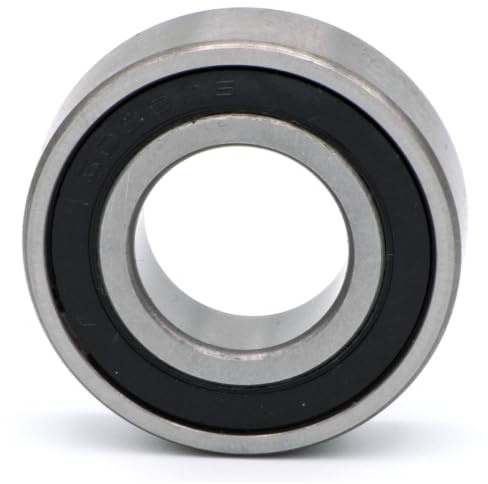 Parts and Parts Rillenkugellager 6003 2RS, 17x35x10mm, DIN 625 ISO 15, Hochgeschwindigkeits-Radiallager, reibungsarm, leichtgängig, ideal für Fahrzeuggetriebe und Industriemaschinen