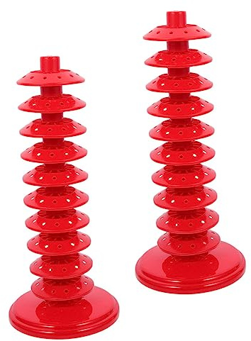 MUCKLILY 2pièces Présentoir à Sucettes Porte-sucettes Élégant Présentoir Multifonctionnel à Sucettes Accessoires Pour