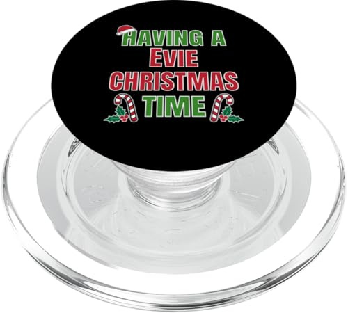 Avere un nome di riunione di famiglia Evie Christmas Time PopSockets PopGrip per MagSafe