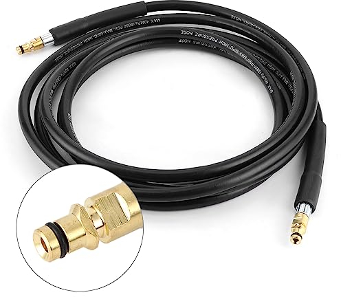 Hochdruckreiniger-Reinigungsschlauch Hochdruckreiniger-Wasserreinigungsschlauch Auto-Reinigungsrohr Ersatz für K2 K3 K4 K5 Autowaschschlauch (6M)