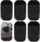 5 Pieces Dashboard Anti Slip Mat, Silicone Dashboard Mat Car Dashboard Sticky Pad Black Anti Slip Car Dash Mat for Cellphone Keys (14.2x8.3cm)