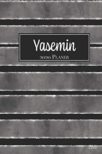 Yasemin 2020 Planer: A5 Minimalistischer Kalender Terminplaner Jahreskalender Terminkalender Taschenkalender mit Wochenübersicht