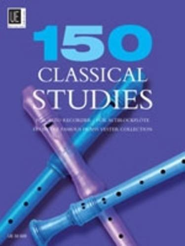 150 Classical Studies: from the famous Frans Vester Collection. Altblockflöte. Partitur.