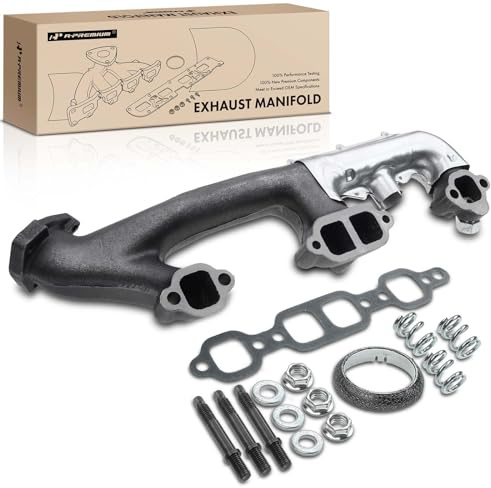 A-Premium Right Side [5.0L 5.7L] Exhaust Manifold Kit W/Gaskets & Hardware