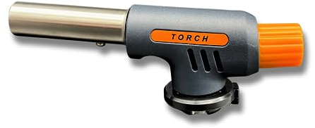 AirTech-UK Kitchen Blow Torch Auto Gas Torch - Professional Culinary Butane Torch for Browning, Caramelizing, and Sealing - One Touch Ignition