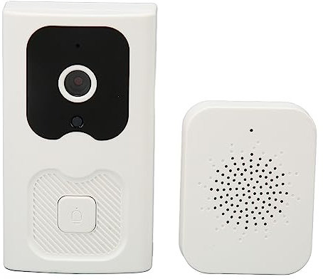 Video Doorbell Wireless, HD Motion Sensing Doorbell Camera with 38 Chime Musics and Speaker, APP Reminder Night Vision Door Camera for Home, 2.4GHz WiFi