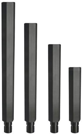 Anslutning UNC 1 1/4 tum 500 mm borrkronor förlängning nyttolängder 450 mm fäste av 42Cr4-stål för diamant borrkrona, kärnborr, diamantborrkrona (1 styck) | Användbar längd 150 mm fäste, för diamantborrkrona, kärnborr, diamantborrkrona, diamantborrkrona, (1 styck)