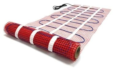 Heat Up Electric Underfloor Heating Sticky Mat 150W per m² for Stone Tiles Laminate Ceramic Porcelain etc (6m x 0.5m)