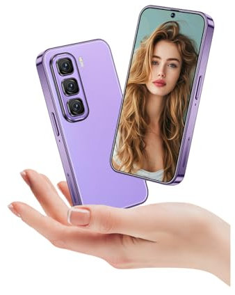 LatsYrs 4G mini smartphone sbloccato con display HD da 4,0 pollici, 3 GB RAM+32 GB ROM, doppia fotocamera Dual SIM, Android 10.0, WiFi, Bluetooth, FM, GPS tascabile (viola)