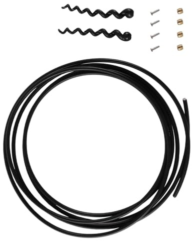 Gorise 3M Bicycle Disc Brake Hydraulic Brake Hose Shimano Compatible Olive Fitting Kit 3m Hose with Compression Fittings M506/M596/M615/M7000/M8000 Repair Accessories