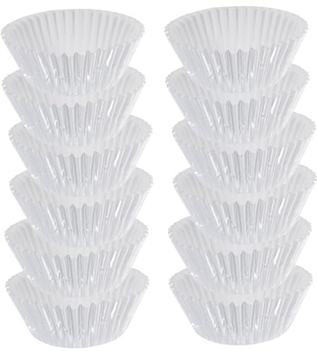 LABRIMP Pirottini in Alluminio Per Cupcake E Muffin Stampini Mini Da Forno Per Contenere Snack E Decorare Dolci in Qualsiasi Occasione