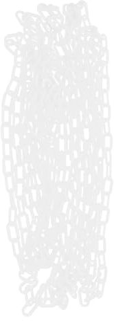 GLEAVI 10m Plastic Safety Barrier Chain Link for Crowd Control Flexible DIY for Events Temporary Isolation Parking Fences Outdoor Use