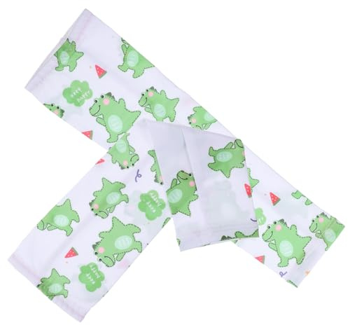 Garneck Kinder Armstulpen mit Sonnenschutzärmel aus Polyester in Grün Schnell Trocknend mit Sommeratmosphäre für Outdoor Aktivität Oberarmumfang 18cm und Unterarmumfang 14cm