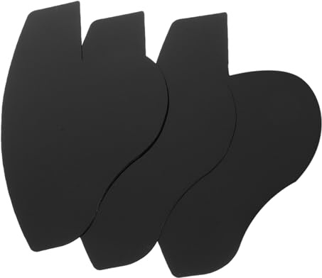 LOORGVEL Haaransatz Verbesserungskarten zur Optimierung der Bartdichte 3 Stück aus Pvc mit Handsfree Anwendung für Männer Beim Hairstyle Design