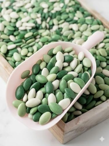 Gangemi Confetti al Cioccolato, Colore Verde Sfumato, Confezione da 1000 g