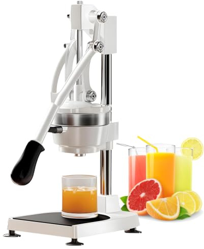 GSHSHOU Spremiagrumi Commerciale a Mano, Spremifrutta Manuale Estrattore di Succo per Agrumi, Limone, Melograno, Lime e Pompelmo