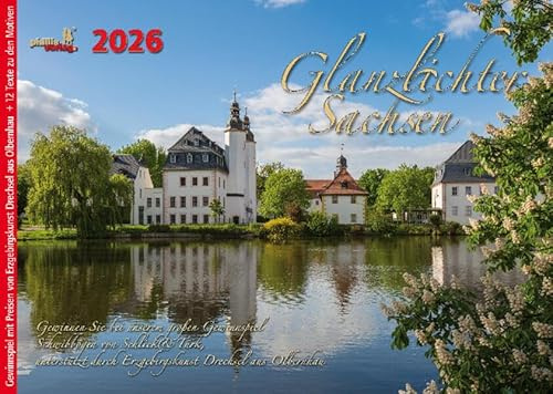 Glanzlichter Sachsen 2026: mit Texten + historische Fotografien + Gewinnspiel + Postkartenserie