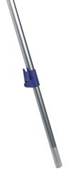 Nölle, manico telescopico in alluminio, 160 cm, per supporto pieghevole e trapezoidale