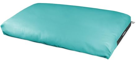HAPPERS Wasserdichte und Abziehbare Outdoor Palettenkissen aus Kunstleder Türkis 120x60x20cm