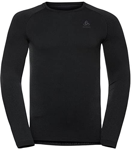 Odlo Uomo Maglietta intima tecnica a maniche lunghe PERFORMANCE WARM ECO