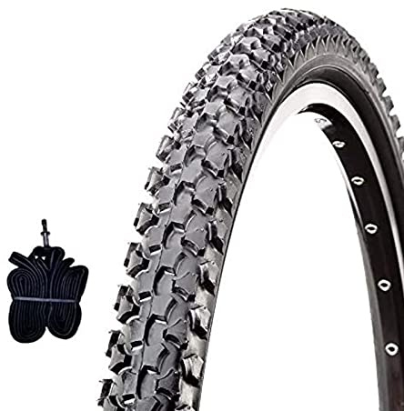 Ecovelò 1 Reifen CST 14 1 3/8 1 5/8 (44-288) + Kammer-Reifen für Kinderfahrrad MTB City Bike Kinder