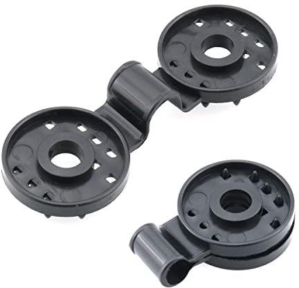 DGHAOP 20 clips de plástico de tela, clip de fijación, fijación de tela y colocación para protección solar, red de jardín, red de sombra, accesorios de tela, pantalla redonda