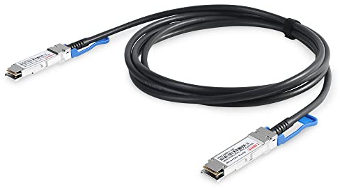 DIGITUS Universal DAC-Kabel - QSFP28-100 Gbit/s - Netzwerkkabel - Direct Attach Cable - Direct Attach Copper - kompatibel zu SFF-8665 - AWG26-3m - Schwarz