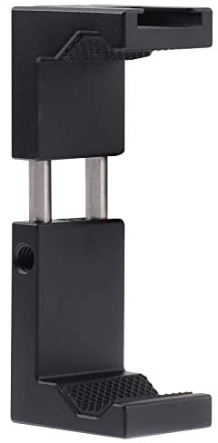 FOTGA Smartphone-Stativhalterung Vollmetall-Universal-Smartphone-Adapter mit Blitzschuh