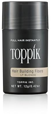 TOPPIK 12g Haarfasern Haarverdichter Streuhaar Schütthaar Hellblond