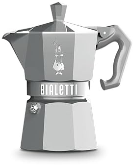 Bialetti Moka Exclusive 3 Tassen argent