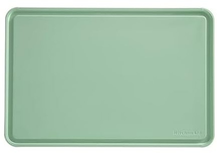 KitchenAid Classic Plastic Cutting Board with Perimeter Trench and Non Slip Edges, Dishwasher Safe, 12 inch x 18 inch, Green