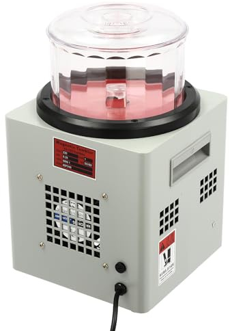 Magnetischer Tumbler Schmuckpolierer | Magnetische Tumbler-Schmuck-Poliermaschine | Metall & PC | 230V | 2000RPM | 3kg Kapazität | DIY & Profi | Oberflächenpolieren & Feinschleifen