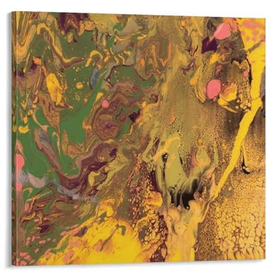 Gerhard Richter-P7 Kunstposter 2014, Kunstdruck, Wandfoto, Malerei, Poster, Hängebild, Familiendekoration, 50 x 50 cm