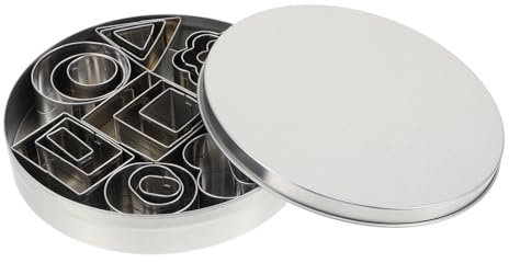 Cabilock Molde De Galletas Rectangular Acero Inoxidable Moldes Para Galletas Herramientas De Bricolaje Fácil De Limpiar
