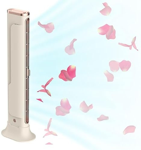 Ventilatore Multifunzionale Da Appendere A Parete, Ventilatore Da Tavolo Senza Lama, Ventilatore Da Terra Silenzioso Senza Lama, Ventilatore Oscillante Portatile A Torre for La Camera Da Letto Di Casa