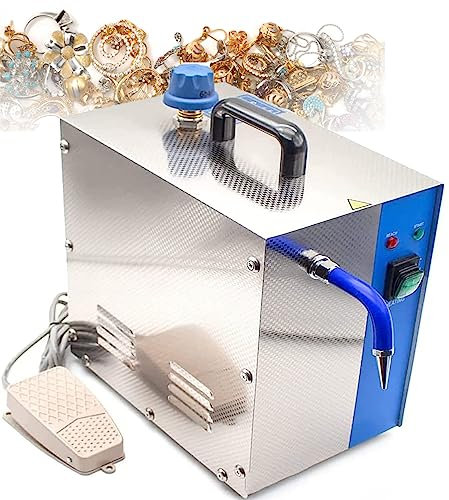YXZQLOZ Limpiador a Vapor para Joyas de 4 litros, Limpiador de Joyas de Oro y Plata de 1300 W, máquina de Vapor, Equipo Limpiador de Gemas