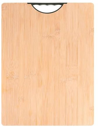 Taglieri Legno, Set Tagliere Cucina in Bamboo, Grande, Medio Y Piccolo, Antibatterico, Accessori Cucina Alta Qualita Perfetto for Pane, Salami, Aperitivo E Impastare(38 * 26 * 1.8cm)