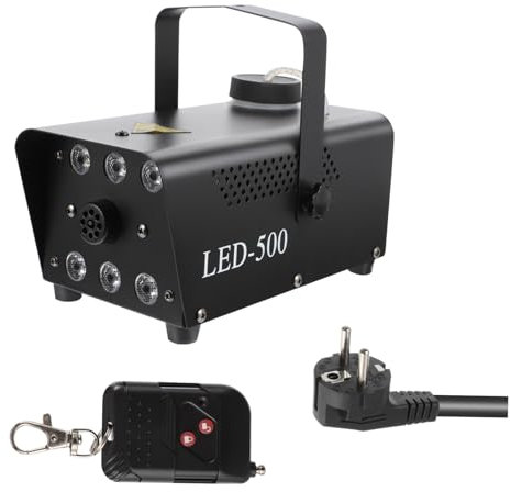 ERINGOGO Máquina De Humo Automática Led De Luz Para Fiestas y Generador De Humo Para Eventos