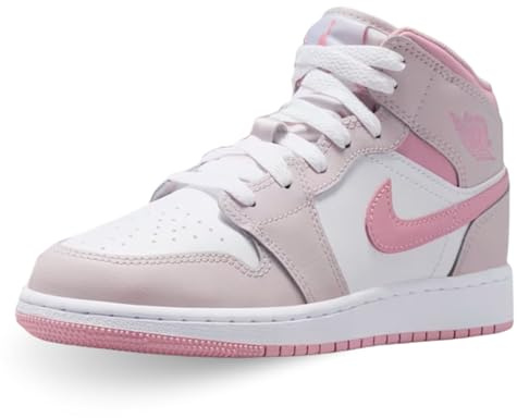 NIKE Scarpe Air Jordan 1 Mid (GS) Codice DQ8423-600 Rosa Ragazzi
