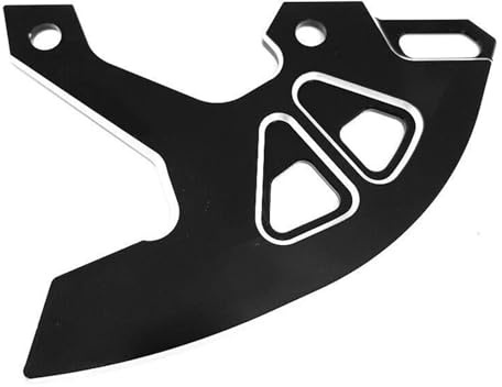 Adatto per HONDA CRF250R 250X 2004-2017 CRF450R 450X 2005-2017 Protezione per rotore pinza disco freno posteriore(NO LOGO BLACK)