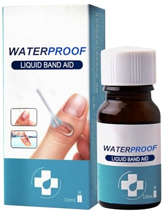 KOAHDE Liquid Bandage Spray,Waterproof Liquid Bandage,10ML,1PC,Breathable Quick-Dry Gel Bandages for Scrapes,Rapid Film Formation for Surface Protection