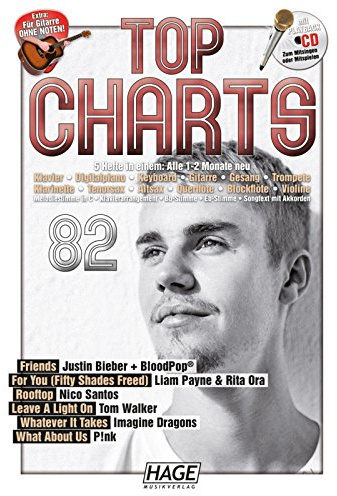 Top Charts 82 (mit CD): Die aktuellsten Hits der erfolgreichsten Stars und das Beste aus den Charts!