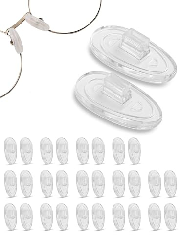 SPORTS WORLD VISION Plaquettes nasales | Plaquettes nasales en silicone souple de qualité supérieure en forme de A | 15mm Plaquettes nasales à insérer 10 paires