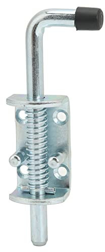 Goupille à Ressort de Porte, Yosoo 12x171mm RV Remorque Porte Goupille de Verrouillage à Ressort Boulon de Barillet en Acier au Carbone Galvanisé pour Armoire de Conteneur de Porte de Coffre