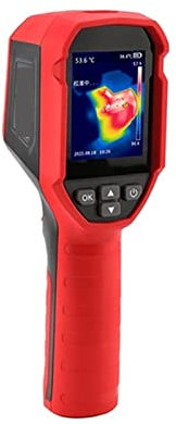 Värmekameraupplösning Infraröd värmekamera 120 x 90 pixlar Infraröd termometer for PCB Golvvärme Testning av temperatur Termisk Visuell kamera och WiFi, LCD-skärm, Support Video